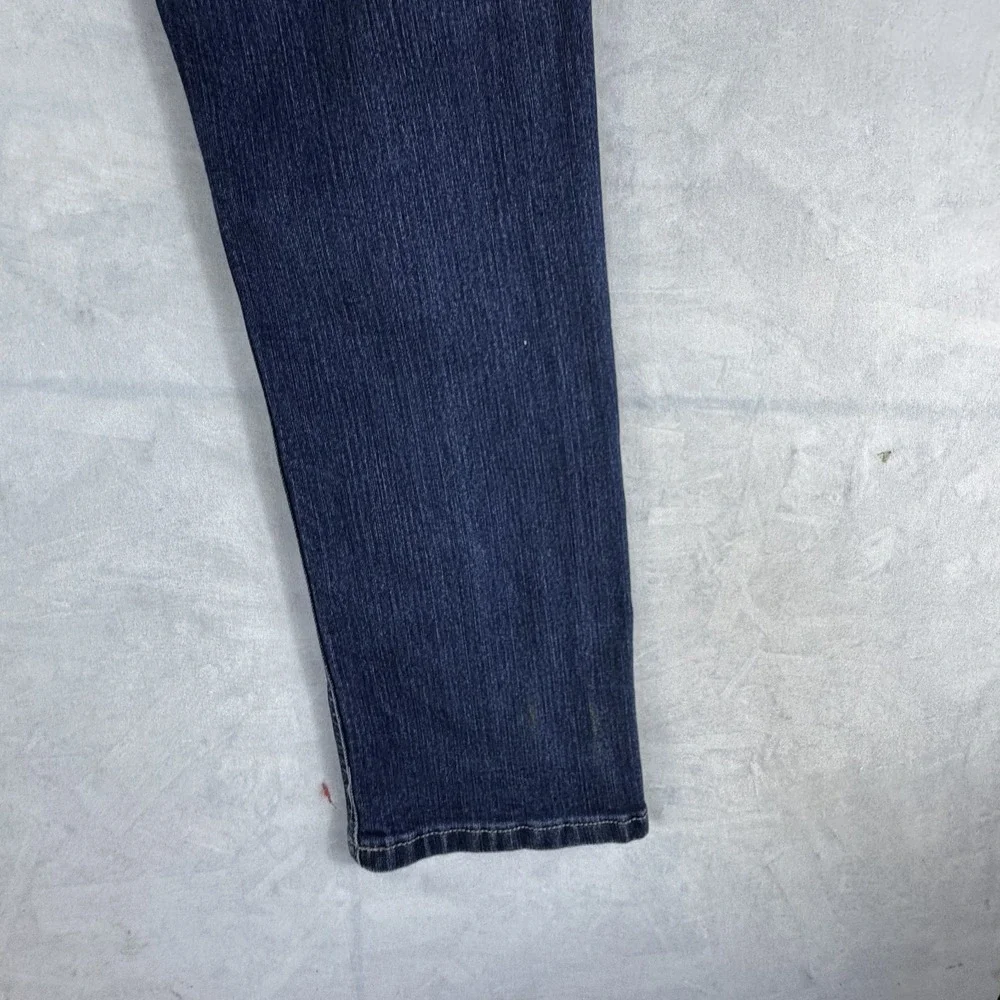 Riders By Lee Womens Skinny Jeans Blue Denim Y2K Modern Fit Stretch Size 8M